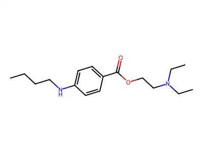 法莫卡因 structure