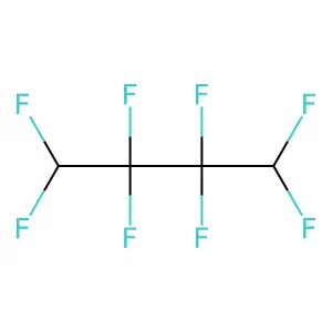 1H,4H-Octafluorobutane structure