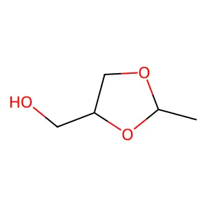 (2-Methyl-1,3-dioxolan-4-yl)methanol structure