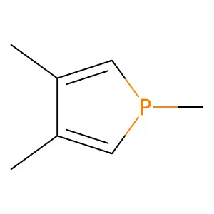 1H-Phosphole, 1,3,4-trimethyl- structure