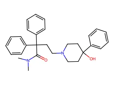 Loperamide hydrochloride specified impurity D structure