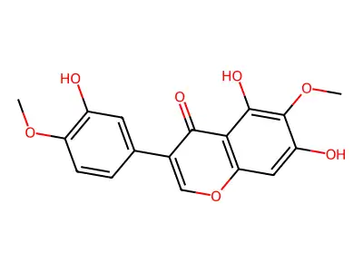 Iristectorigenin A structure