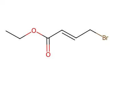 Ethyl 4-bromo-2-butenoate structure