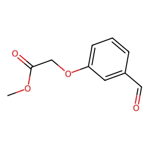 Methyl 2-(3-formylphenoxy)acetate structure