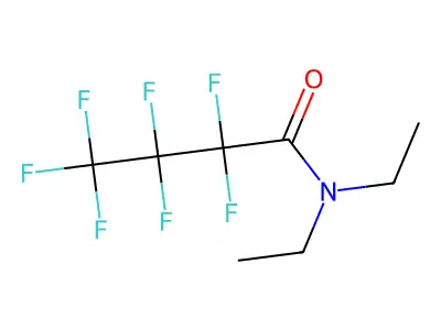 N,N-Diethyl-2,2,3,3,4,4,4-heptafluorobutanamide structure