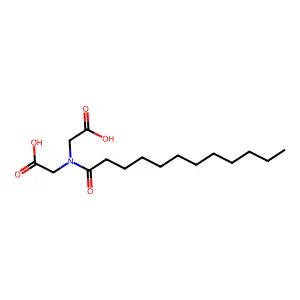 Acetyl carboxymethyl lauroyl glycine structure