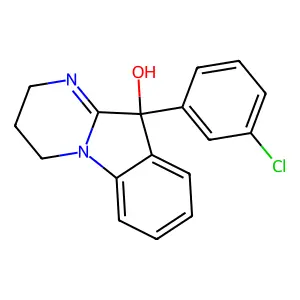 氢苯嘧吲哚 structure