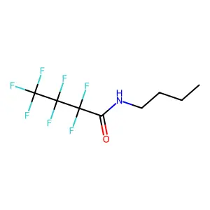 n-Butyl-2,2,3,3,4,4,4-heptafluorobutanamide structure