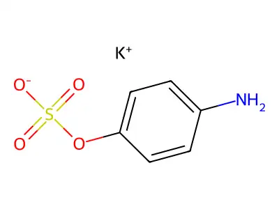 Potassium p-Aminophenyl Sulphate structure