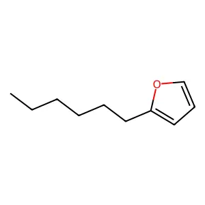 2-Hexylfuran structure