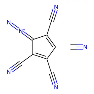5-Diazocyclopenta-1,3-diene-1,2,3,4-tetracarbonitrile structure