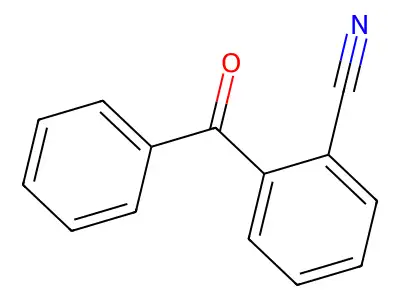 2-Cyanobenzophenone structure