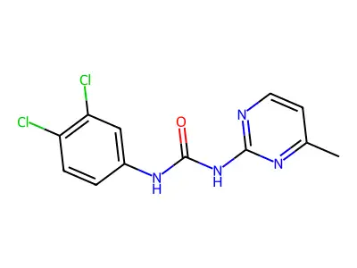 N-(3,4-Dichlorophenyl)-N'-(4-methyl-2-pyrimidinyl)urea structure