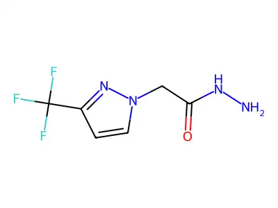 (3-Trifluoromethyl-pyrazol-1-yl)-acetic acid hydrazide structure