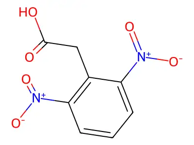 2-(2,6-dinitrophenyl)acetic Acid structure