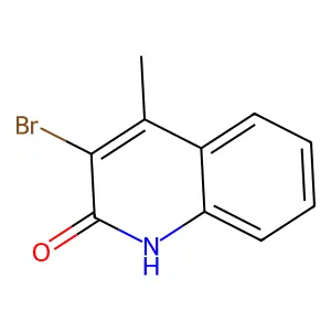 Carbostyril, 3-bromo-4-methyl- structure