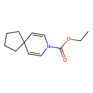Ethyl 8-azaspiro[4.5]deca-6,9-diene-8-carboxylate structure