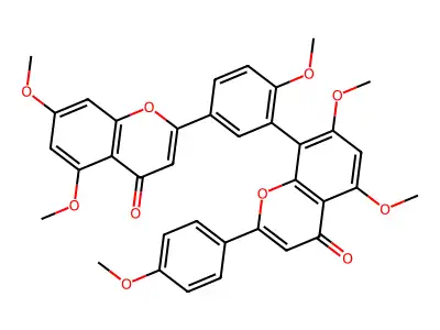 Dioonflavone structure