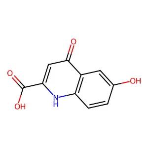 6-羟基犬尿喹啉酸 structure