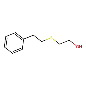 2-((2-Phenylethyl)thio)ethanol structure