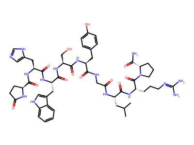 Lhrh (1-9) structure