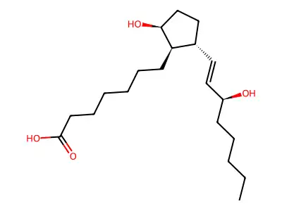 11-Deoxyprostaglandin F1alpha structure