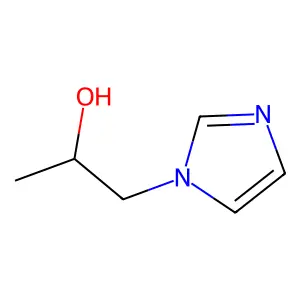 alpha-methyl-1H-imidazole-1-ethanol structure