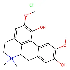 氯化月桂灵 structure