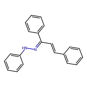 Chalcone phenylhydrazone structure