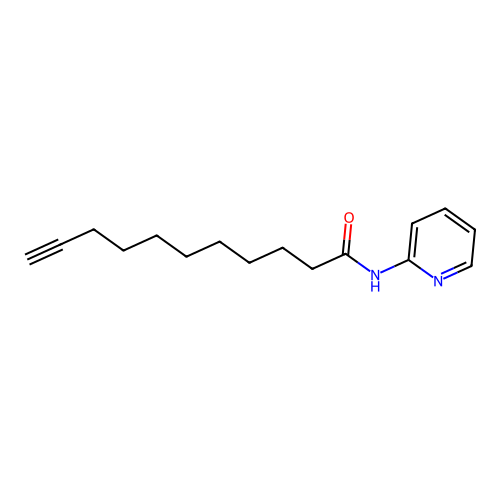 N-(pyridin-2-yl)undec-10-ynamide structure