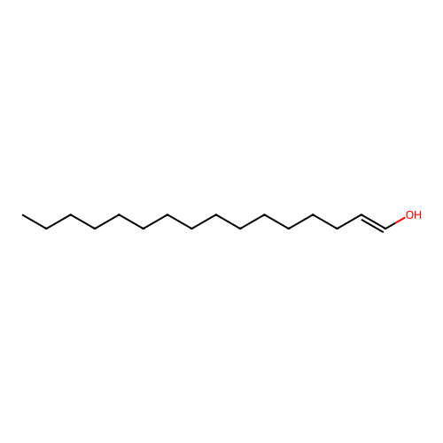 Hexadecen-1-ol structure