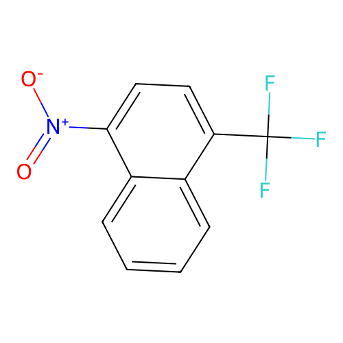 1-Nitro-4-(trifluoromethyl)naphthalene structure