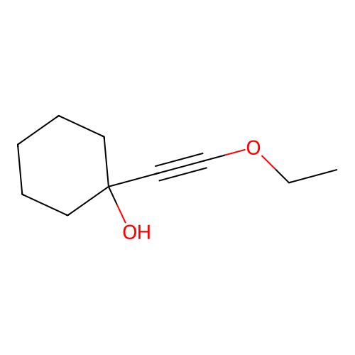 Cyclohexanol, 1-(ethoxyethynyl)- structure