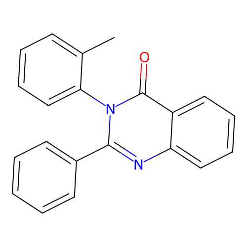 3-(2-methylphenyl)-2-phenylquinazolin-4(3H)-one structure
