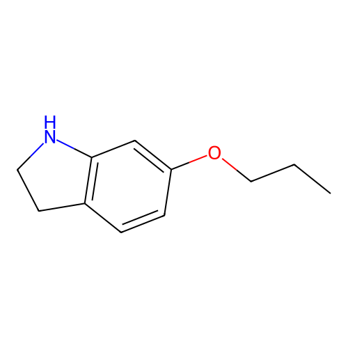 6-Propoxy-dihydroindole structure