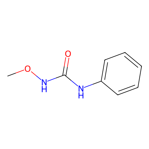 1-Methoxy-3-phenylurea structure