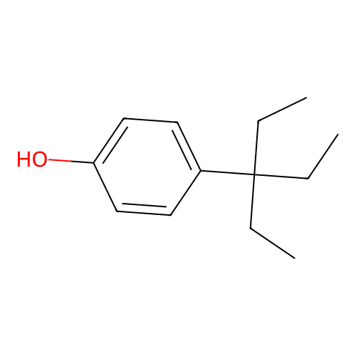 4-(1,1-Diethylpropyl)phenol structure