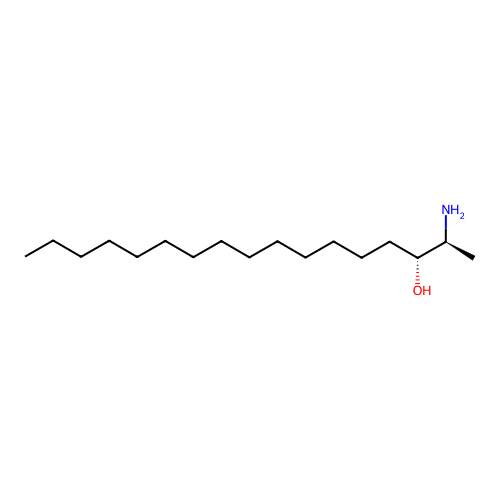 3-Heptadecanol, 2-amino-, (2S,3R)- structure