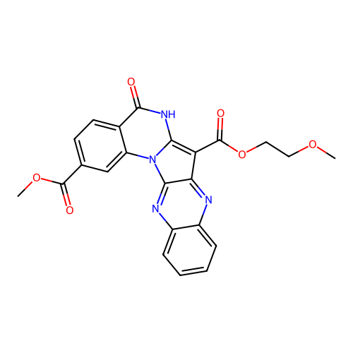 C23H18N4O6 structure