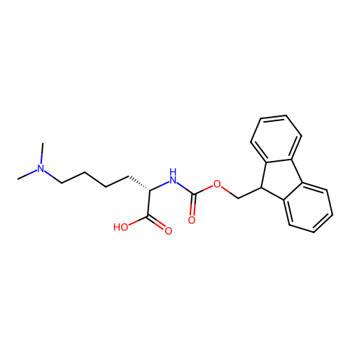 Fmoc-Lys(Me2)-OH structure