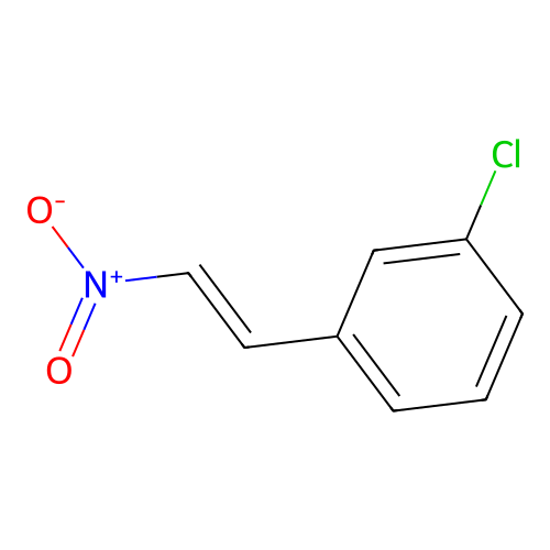1-Chloro-3-(2-nitrovinyl)benzene structure
