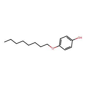 Phenol, 4-(octyloxy)- structure