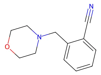 2-(Morpholinomethyl)benzonitrile structure