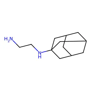 N-(1-Adamantyl)ethylenediamine structure