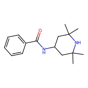 N-(2,2,6,6-Tetramethyl-piperidin-4-yl)-benzamide structure