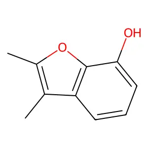 2,3-Dimethyl-1-benzofuran-7-ol structure