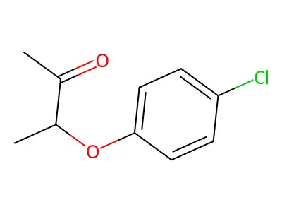 3-(4-Chlorophenoxy)-2-butanone structure