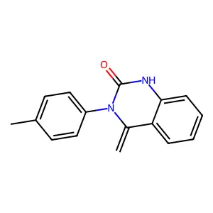 4-methylidene-3-(4-methylphenyl)-1H-quinazolin-2-one structure