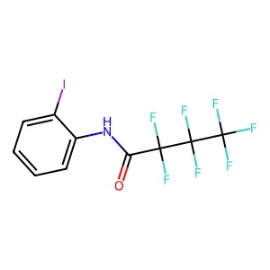 2,2,3,3,4,4,4-Heptafluoro-N-(2-iodophenyl)butanamide structure