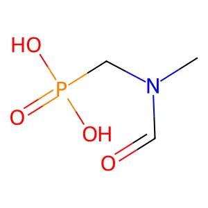 ((N-Methylformamido)methyl)phosphonic acid structure